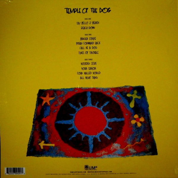 TEMPLE OF THE DOG temple of the dog - 25th anniversary 2LP set LP
